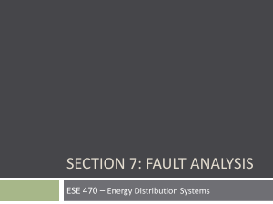 Section 7 Fault Analysis