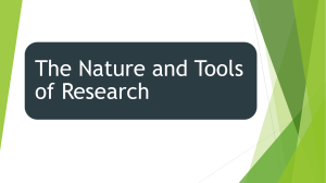 Lesson 1-Nature and Tools of Research.pptx [Autosaved]