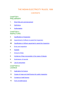 indian electriicity rules 1956 12072013