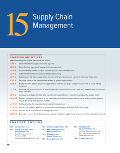 Ch 15 Supply chain management Stevenson, William J. - Operations management-McGraw-Hill Irwin (2018)