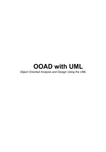 OOAD with UML