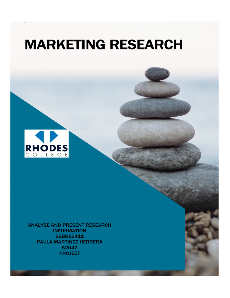 major research project on marketing