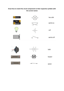 Science Circuit - Match symbols