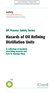 BP oil refining distillation