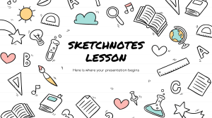 Sketchnotes Lesson by Slidesgo