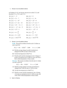 HW for derivatives (1)