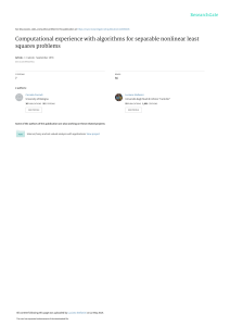Corradi.Stefanini.Computational experience with algorithms for separ
