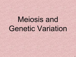 Genetic variation