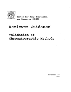 Reviewer-Guidance--Validation-of-Chromatographic-Methods