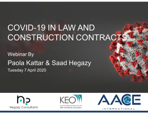 AACE COVID-19 Webinar by Saad Hegazy and Paola Kattar  Final
