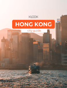 Hong Kong 4D3N Itinerary PDF TH