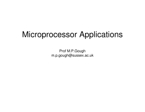 68000 CPU - U of M - microprocessor applicationsr