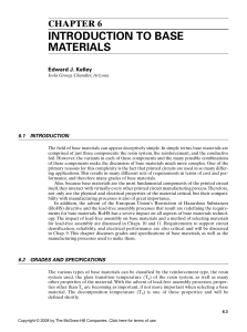 Kelley E., Introduction to Base Materials
