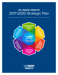 UC Davis Health Strateguc Plan 2017-20