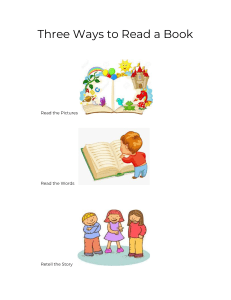 3 Ways to Read a Book