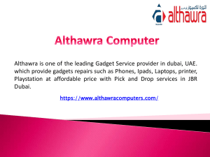 How to choose the best Ipad Screen Repair Company in Dubai
