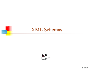 XML SCHEMA -LECTURE latest ver 4