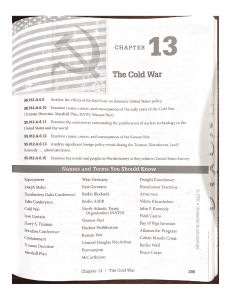 Gateway Chapter 13 - The  Cold War