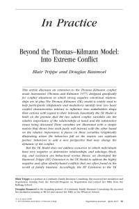 Baumoel–Trippe (BT) Extension to the TK Model 