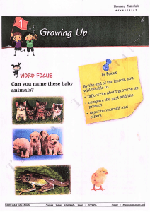 Growing UP English Word Focus - 02 June 2020 (2)