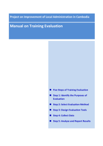 5 TrainingEvaluation