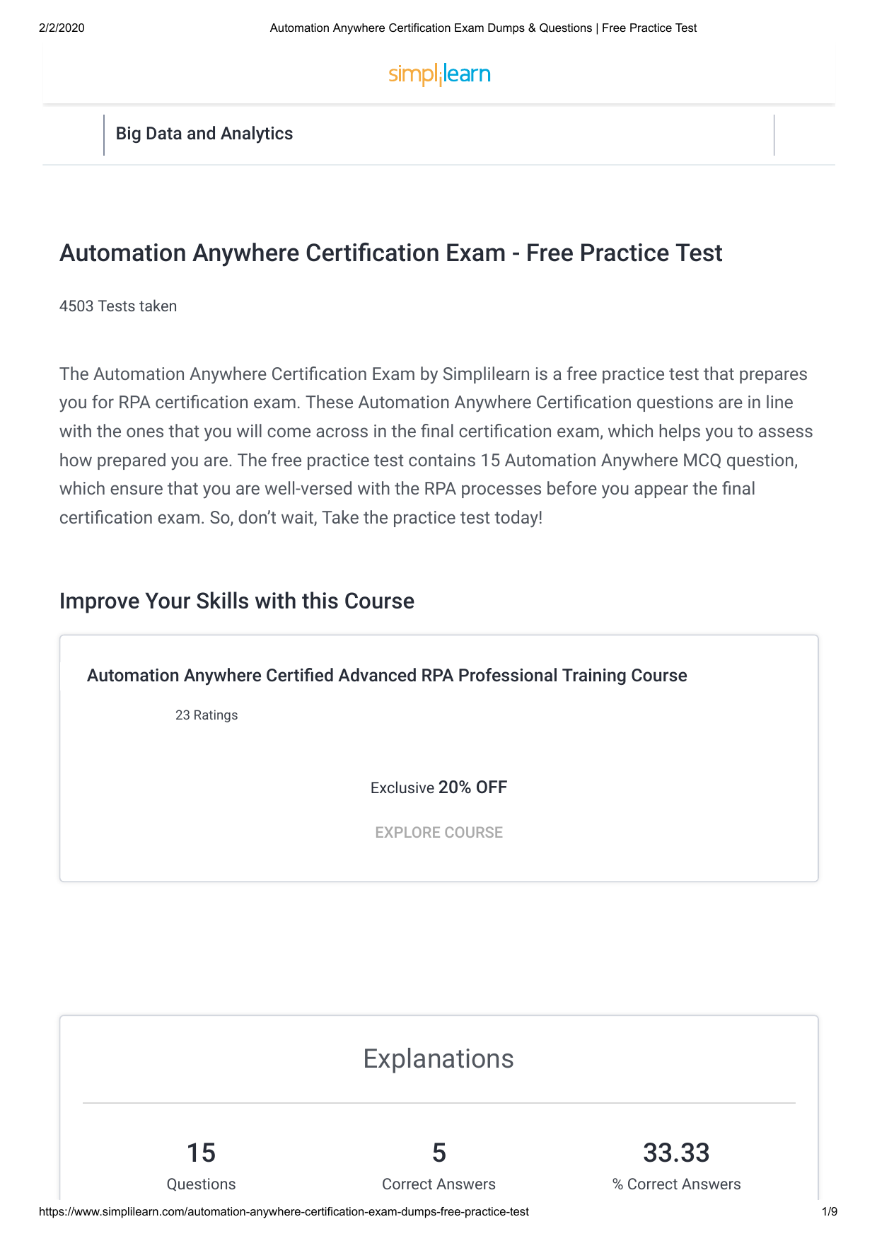 445254987-Automation-Anywhere-Certification-Exam-Dumps Sns-Brigh10