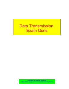 Data Transmission