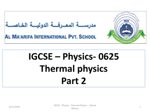 IGCSE – Physics- 0625-Part 2