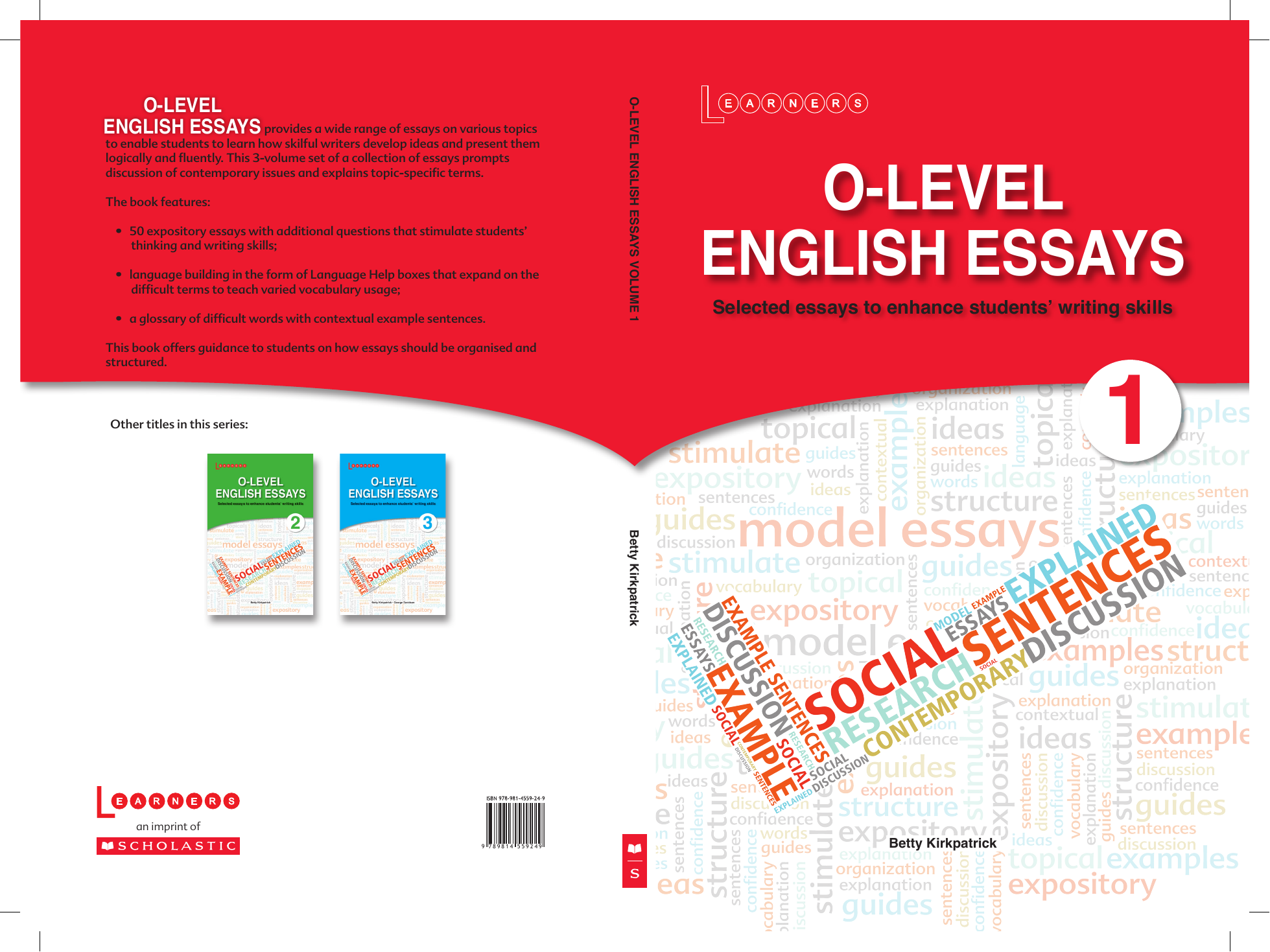 model essays for o levels english