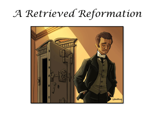 A retrieved reformation