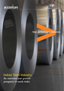 Indian Steel Industry Overview & Growth Prospects