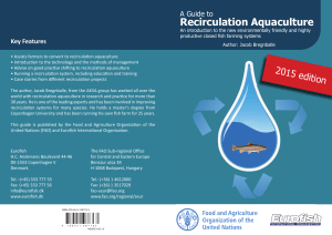 A Guide to Recirculation Aquaculture in friendly enviroment for shrimp and fish farming