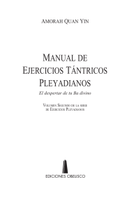 Manual ejercicios tántricos pleyadianos