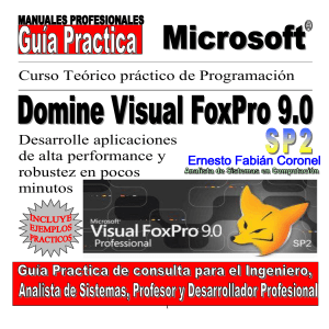 Experto en Visual Foxpro 9 SP2