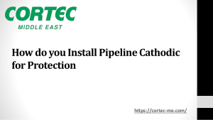 How do you Install Pipeline Cathodic for Protection