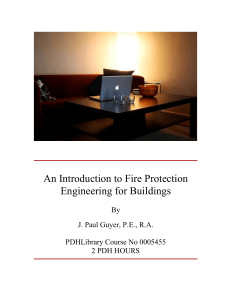 An Introduction to Fire Protection Engineering for Buildings 