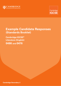 0486 and 0476 literature english example candidate responses -1