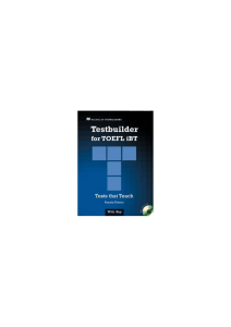 PTE Academic Testbuilder (Macmillan)