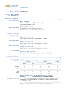 CV Matcas