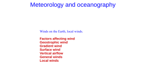I Nav eng - lecture 07 Winds on the Earth local winds