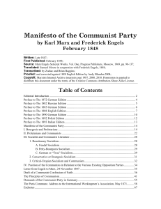 COMMUNIST Manifesto 68pgs