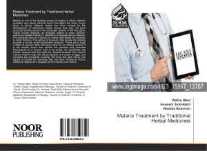  Coverpreview Malaria book