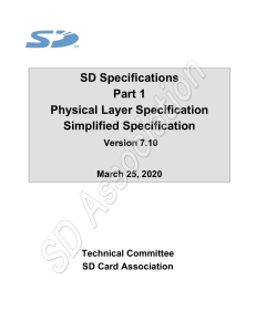 Part1 Physical Layer Simplified Specification Ver7.10