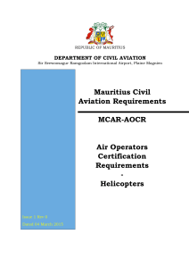 MCAR-AOCR-HELICOPTER