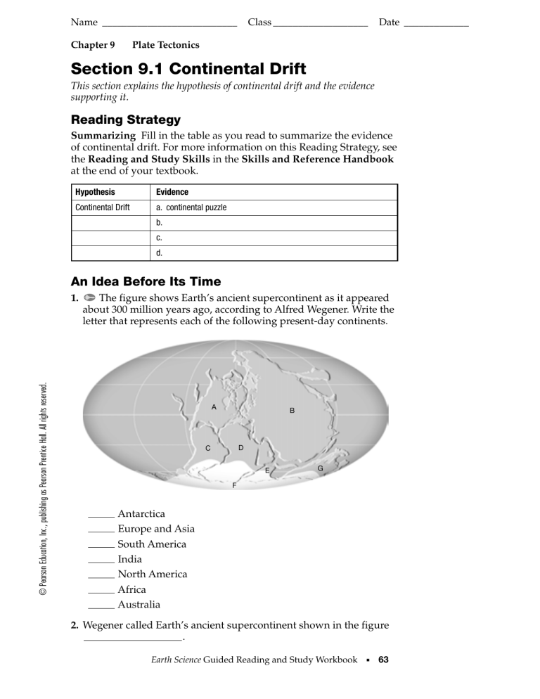 Continental Drift Enrichment