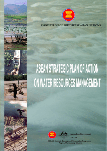 ASEAN Strategic Plan of Action on Water Resources Management