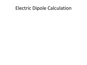 Electric Dipole v2