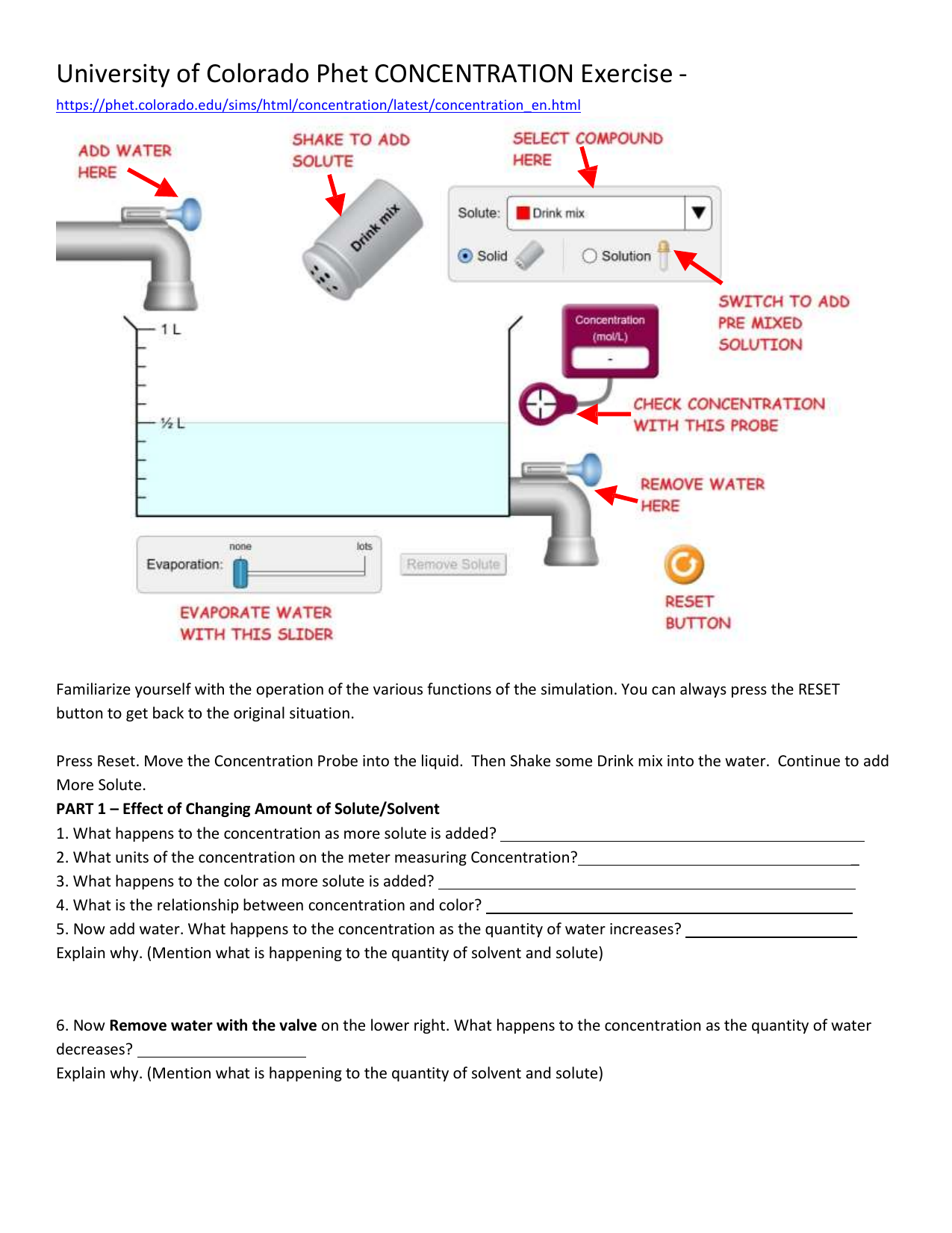 Phet Circuit Lab Answer Key Basic