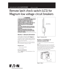 Latch-Check-Switch- Eaton