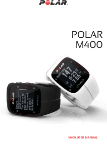 manual polar m400
